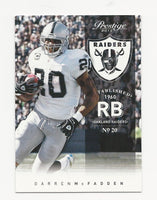 Darren McFadden Raiders 2012 Prestige #136