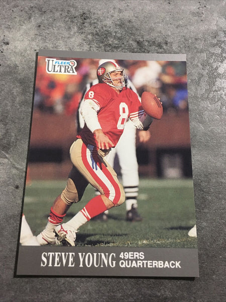 Steve Young 49ers 1991 Fleer Ultra #256