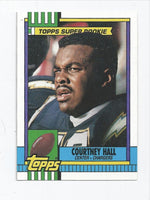 Courtney Hall Chargers 1990 Topps Supper Rookie #388