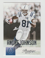 Andre Johnson Colts 2015 Prestige #116
