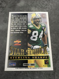 Sterling Sharpe Packers 1995 Score Star Struck #221