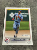 Isiah Kiner-Falefa Rangers 2022 Topps #93