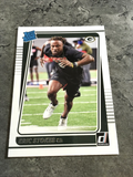 Eric Stokes Packers 2021 Panini Donruss Rated Rookie #343