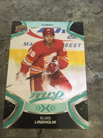 Elias Lindholm Flames 2021-22 Upper Deck MVP #54