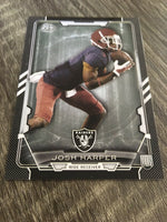 Josh Harper Raiders 2015 Bowman Black Rookie #76