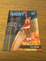 Spud Webb Hawks 2018-2019 Donruss All Clear For Takeoff #7