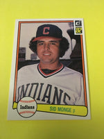 Sid Monge Indians 1982 Donruss #620