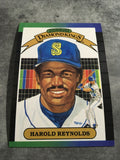 Harold Reynolds. Mariners 1989 Donruss Diamond Kings #21