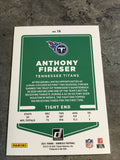Anthony Firkser Titans 2021 Panini Donruss #15