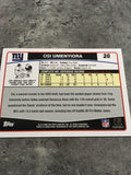 Osi Umenyiora Giants 2006 Topps #28
