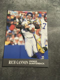 Rich Gannon Vikings 1991 Fleer Ultra #197