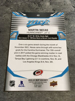 Martin Necas Hurricanes 2022-23 Upper Deck MVP #48