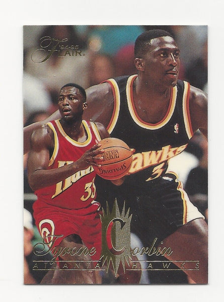 Tyrone Corbin Hawks 1994-1995 Flair #176