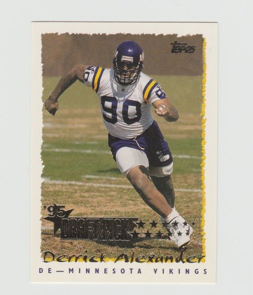 Derrick Alexander Vikings 1995 Topps Rookie #228