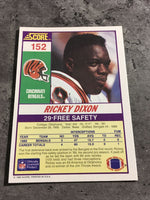 Rickey Dixon Bengals 1990 Score #152