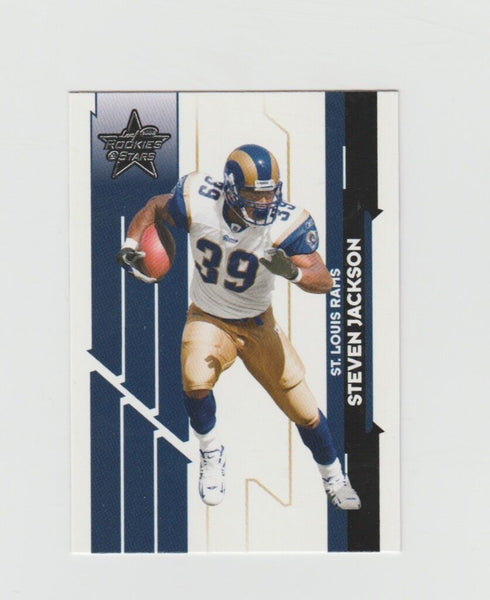 Steven Jackson Rams 2006 Leaf Rookie & Stars #94