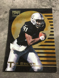 Tim Brown Raiders 1997 Pinnacle Zenith #47