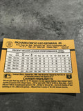 Rich Gedman Red Sox 1989 Donruss #162