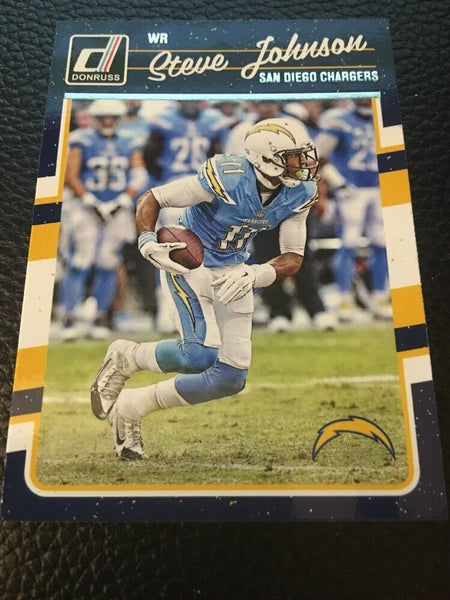 Steve Johnson Chargers 2016 Donruss #251