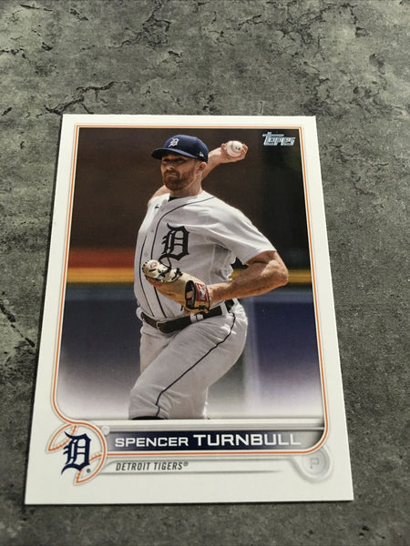 Spencer Turnbull Tigers 2022 Topps #228