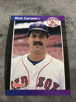 Rick Cerone Red Sox 1989 Donruss #398