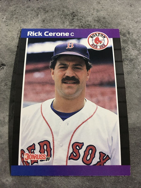 Rick Cerone Red Sox 1989 Donruss #398