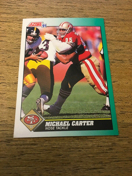 Michael Carter 49ers 1991 Score #228