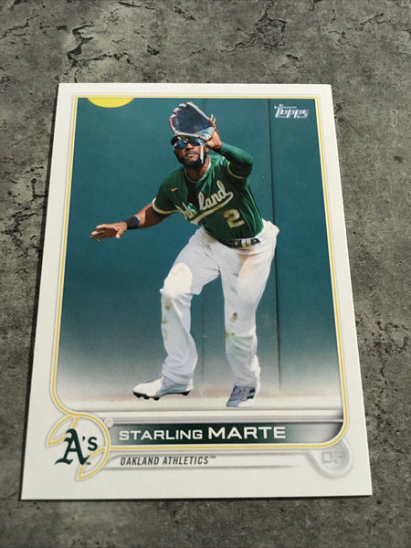 Starling Marte A's 2022 Topps #305