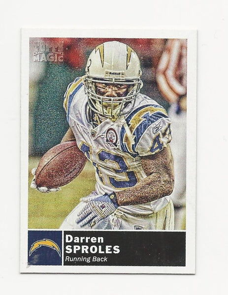 Darren Sproles Chargers 2010 Topps Magic #160