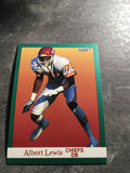 Albert Lewis Chiefs 1991 Fleer #93
