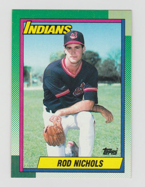 Rod Nichols Indians 1990 Topps #108