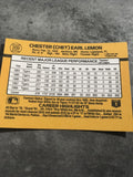 Chet Lemon Tigers 1989 Donruss #209