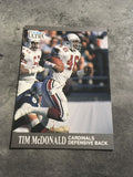 Tim McDonald Cardinals 1991 Fleer Ultra #242