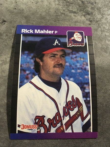 Rick Mahler Braves 1989 Donruss #222