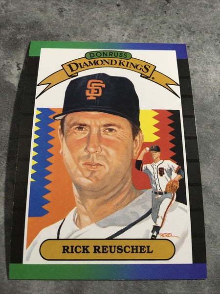 Rick Reuschel Giants 1989 Donruss Diamond Kings #11