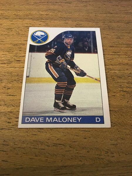 Dave Maloney Sabres 1985-1986 Topps #89