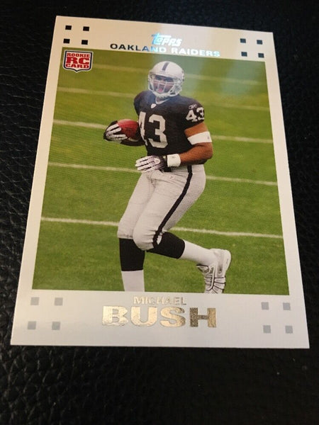 Michael Bush Raiders 2007 Topps Rookie #30