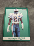Tim McKyer Dolphins 1991 Fleer #125
