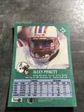 Allen Pinkett Oilers 1991 Fleer #72