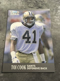 Toi Cook Saints 1991 Fleer Ultra #206