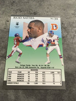 Ricky Nattiel Broncos 1991 Fleer Ultra #39