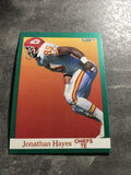 Jonathan Hayes Chiefs 1991 Fleer #92