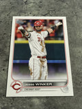 Jesse Winker Reds 2022 Topps #81