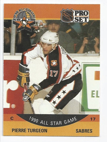 Pierre Turgeon Sabres 1990-1991 Pro Set ALL Star #366