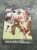 Tom Rathman 49ers 1991 Fleer Ultra #253