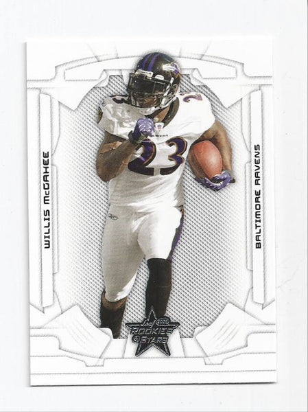 Willis MaGahee Ravens 2008 Leaf Rookie & Stars #7