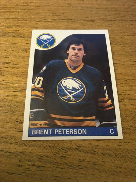 Brent Peterson Sabres 1985-1986 Topps #47