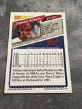 Tommy Greene Phillies 1993 Topps #291