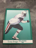 Tony Paige Dolphins 1991 Fleer #128