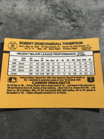 Rob Thompson Giants 1989 Donruss #98